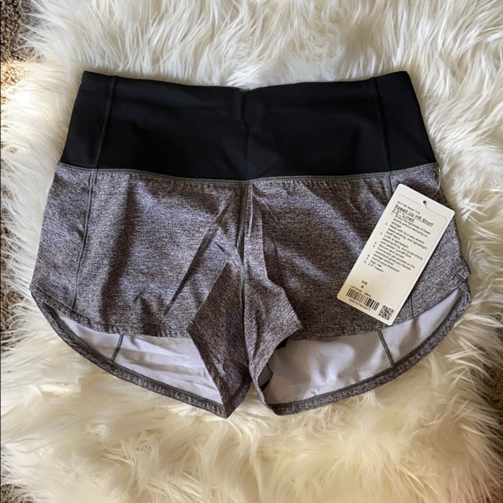 NWT Lululemon Speed Up HR Short 2.5” * Lined